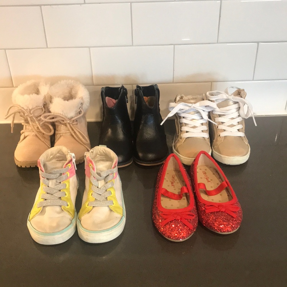 Shoe Bundle for Toddler Girl size 5 & 6